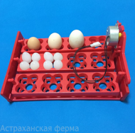 Лотки с переворотом для инкубатора на 12-48 яиц
